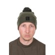 Pălărie cu bile Fox Collection, verde/negru