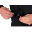 Fox Collection Zipped Hoody, Black