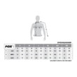 Fox Collection Zipped Hoody, Black