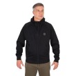 Fox Collection Zipped Hoody, Black