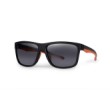Fox Collection Black & Orange Shades - Grey Lens