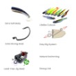 Σιλικόνη GT-Bio Roller Shad - Combo - με κεφαλή