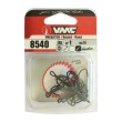 Treble hooks VMC 8540 BK Vanadium Round Treble