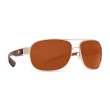 Sunglasses Costa - Conch - Rose Gold w/Light Tortoise Temple