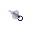 Șurub pentru momeală cu micro-ring CZ