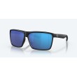 Costa Rincon, Matte Black, Blue Mirror 580P
