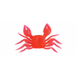 Crab de cauciuc pentru jig-ul DTD Octopus