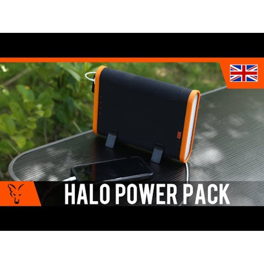 Εξωτερική μπαταρία με λάμπα κατασκήνωσης Halo Power 48K