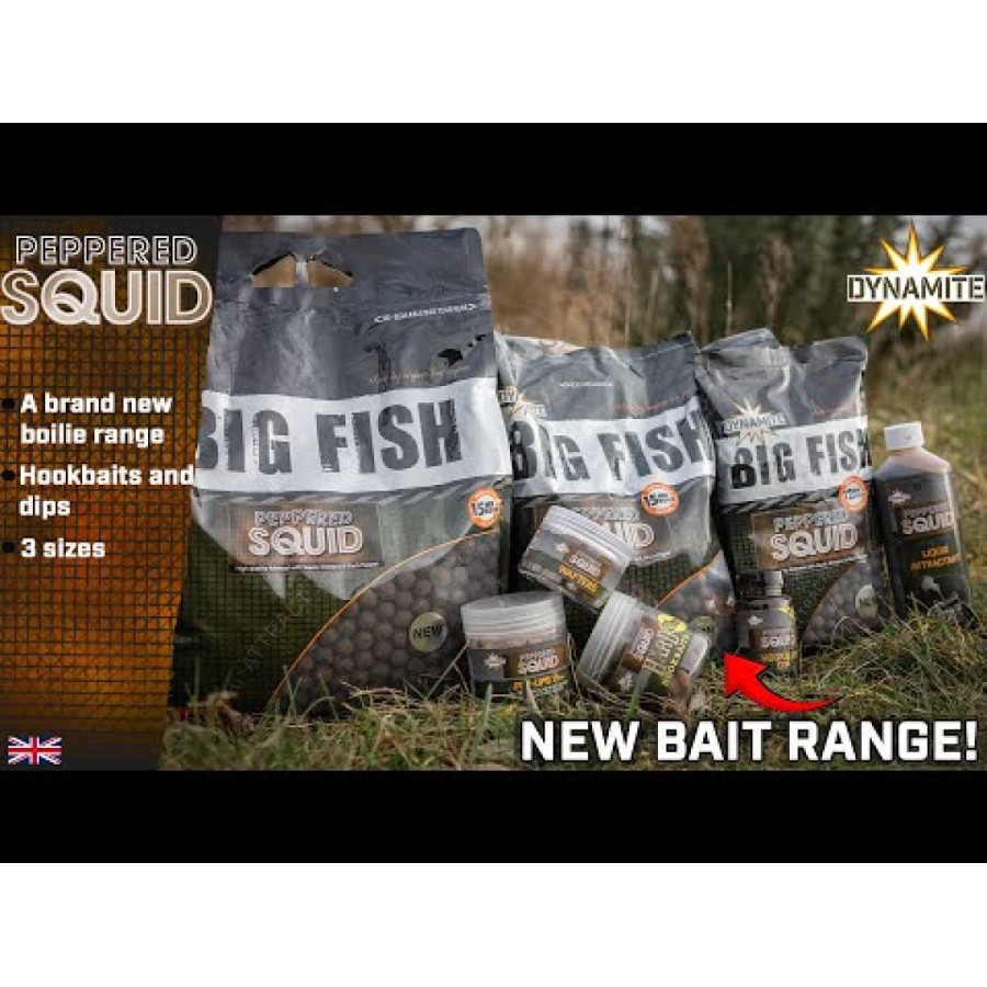 DB Peppered Squid Hard Hookbaits