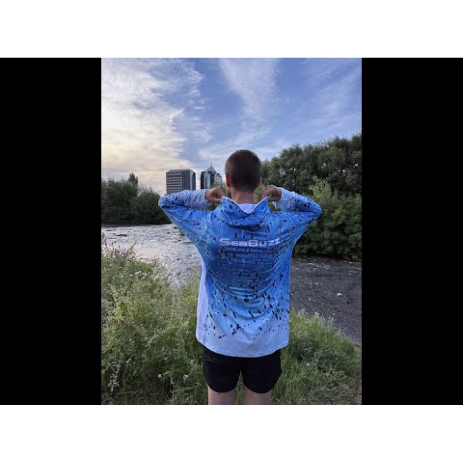 SeaBuzz UPF Ocean Full Zip Hoodie