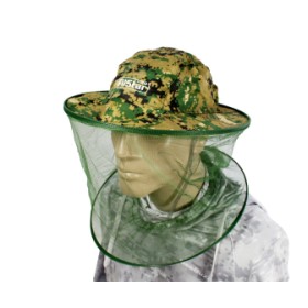 Filstar Wide Brim Mosquito Hat - Camo