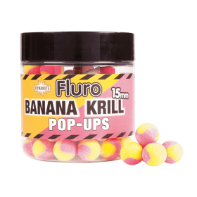 DB Boilies Pop Ups Two Tone - Banane și Krill