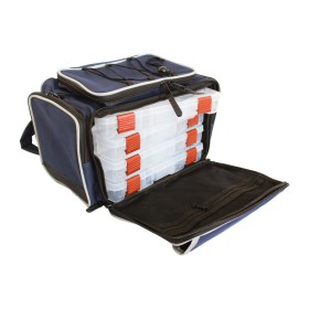 Bag With 4 Plastic Boxes
