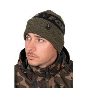Căciulă Fox Collection - Verde și Negru