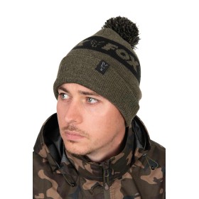 Fox Collection Bobble - Green & Black