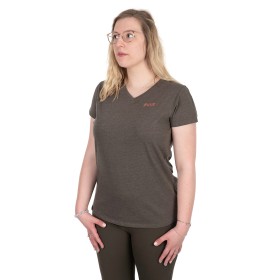 Tricou damă Fox WC cu guler în V