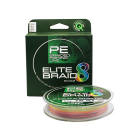 Elite 8 Braid Multi Color Braided line