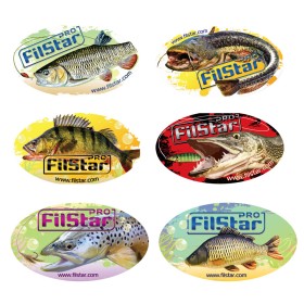 Autocolant de pescuit FilStar - oval