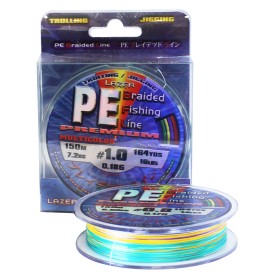 Плетено влакно Lazer PE Braid Multicolour - 150 m